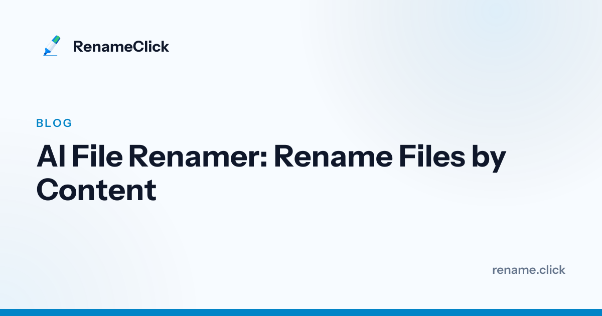 Angul Rename How to Rename Files with AI: Offline Workflow and Examples